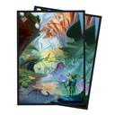 Ultra Pro - Magic the Gathering: Bloomburrow 100ct Deck Protector® MTG Sleeves Featuring Season Lands: Island Summer, Protect and Store MTG Cards, St