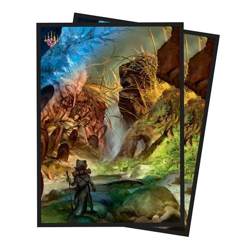 Ultra Pro - Magic the Gathering: Bloomburrow 100ct Deck Protector® MTG Sleeves Featuring Season Lands: Swamp Summer, Protect and Store MTG Cards, Sta