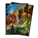 Ultra Pro - Magic the Gathering: Bloomburrow 100ct Deck Protector® MTG Sleeves Featuring Season Lands: Swamp Summer, Protect and Store MTG Cards, Sta