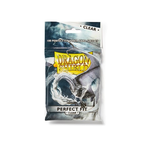 Dragon Shield 100 Count Perfect Fit Clear Inner Sleeves