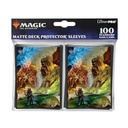 Ultra Pro - Magic the Gathering: Bloomburrow 100ct Deck Protector® MTG Sleeves Featuring Season Lands: Swamp Summer, Protect and Store MTG Cards, Sta
